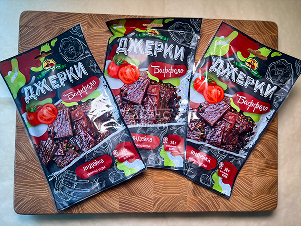 Джерки из индейки "Баффало" 45 гр. в Череповце