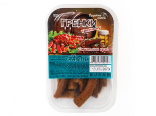 Мясные снеки: Сурские гренки Камчатский краб (100 гр)