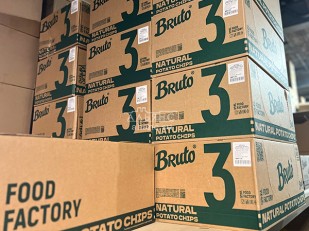 Картофель «Бруто» со вкусом васаби 70 гр.: Картофель 