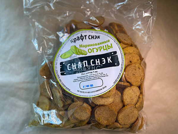 Снапсы ПШЕНИЧНЫЕ "Маринованные огурцы" в Череповце