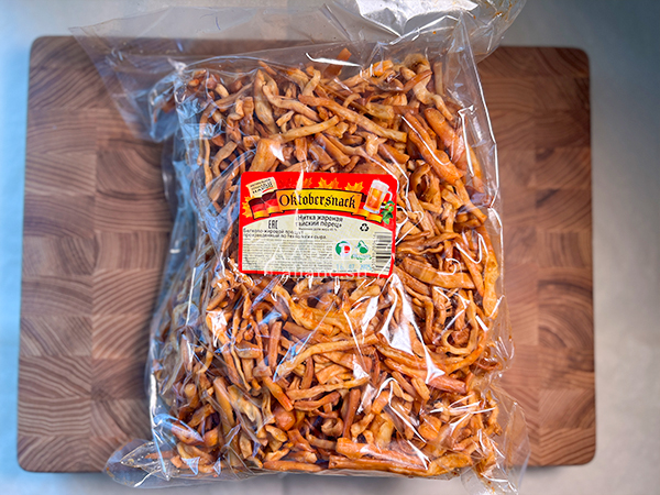 Нитка ЖАРЕНАЯ "Тайский перец" Oktobersnack 1 кг (сырный продукт) в Череповце