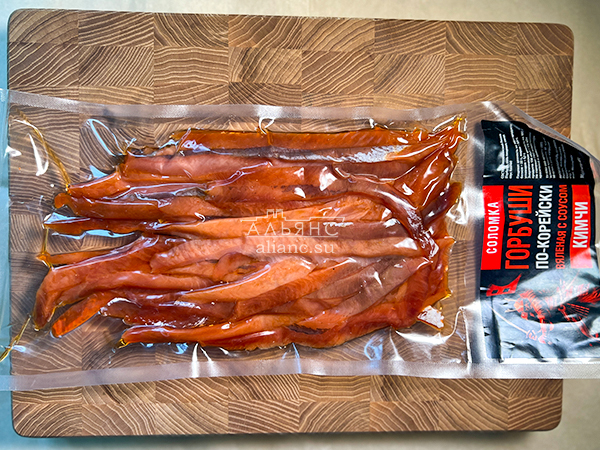 Горбуша соломка по-корейски в Череповце