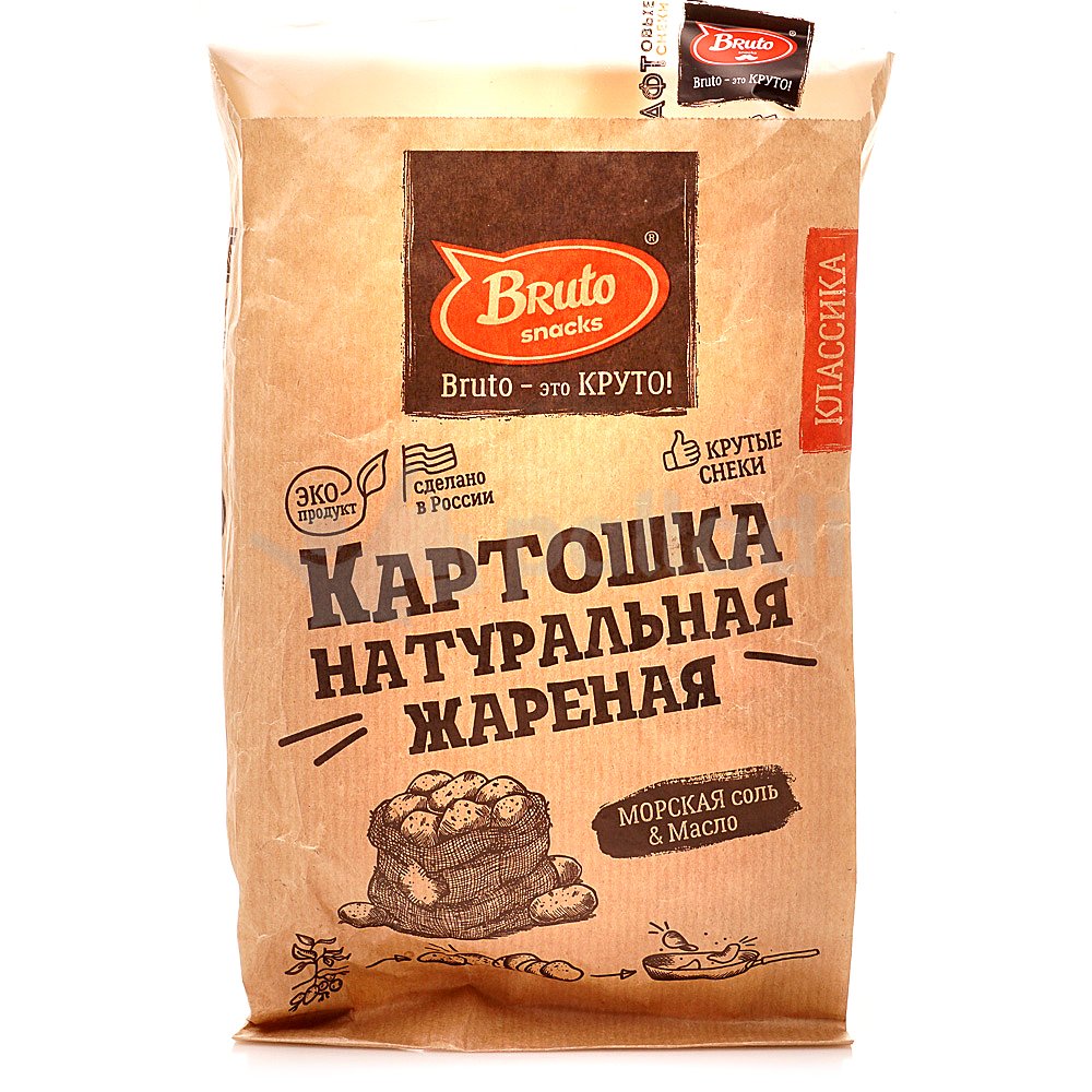 Картофель «Бруто» с солью 70 гр. в Череповце